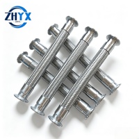 Tuyau flexible en acier inoxydable fileté, connecteur métallique tressé ondulé pour eau, gaz, huile