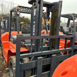 Heli Forkleft70 chariot élévateur d'occasion à vendre 800 heures moteur et boîte de vitesses d'origine 7000kg 100% composants d'origine - Product Image 4