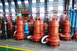 Pompe submersible verticale à entraînement électrique pour le pompage de sable et le désagglomérage avec hélice broyeuse - Product Image 4