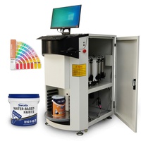 Distributeur de peinture automatisé informatisé avec moteur mélangeur planétaire pour le traitement des produits chimiques - Nouveau