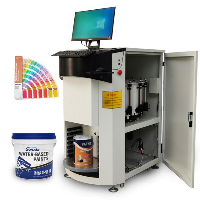 Automatic Computerized Paint Tinting Dispenser with Planetary Mixer New