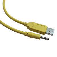 Câble convertisseur UART FTDI FT232 USB-TTL 3.3V/5V AJ 3.5mm blindé tressé avec gaine en PVC pour lecteur de codes-barres et ordinateur – En stock