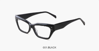 Monturas Ópticas de Acetato al por Mayor, Gafas Rectangulares de Moda, Monturas de Gafas Graduadas Personalizadas para Mujeres y Hombres
