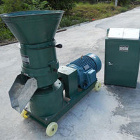 Nouvelle machine à granulés d'aliments pour poissons et volailles de petite taille, à matrice plate, capacité de 100 kg/h, alimentée au diesel/essence