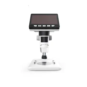 1000x Portable HD Digital Microscope with 4.3 inch LCD screen electronic Microscope 8 LED 1080P Endoscope Magnifier Camera