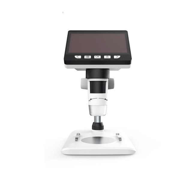 1000x Portable HD Digital Microscope With 4.3 Inch LCD Screen Electronic Microscope 8 LED 1080P Endoscope Magnifier Camera