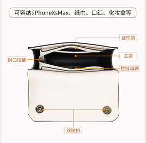 Sacs à main et sacs fourre-tout de luxe grande capacité pour femme, sacs à bandoulière en cuir véritable pour femmes - Product Image 3