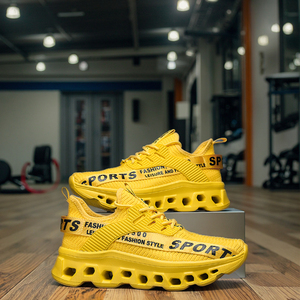 Zapatos Deportivos de Moda para Hombre, Transpirables, con Superficie de Malla Voladora, Antideslizantes, con Amortiguación de Impactos, Suaves y Cómodos para Caminar - Product Image 6