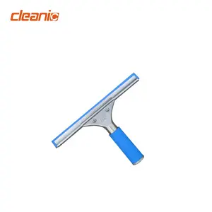 Cleaning tool commercial 45cm extra wide trident window squeegee with telescopic handle for glass mirror