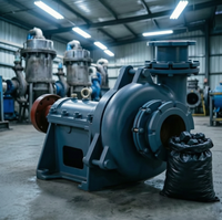 Pompa centrifuga per liquami in ghisa 80x100mm per impieghi medi, per dragaggio sabbia e recupero aggregati