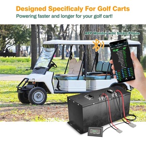 <b>72V</b> 200Ah 15.36Kwh Lithium Iron Phosphate <b>Battery</b> Pack For Golf Cart Large capacity Rechargeable <b>Batteries</b> LED Screen - Product Image 6