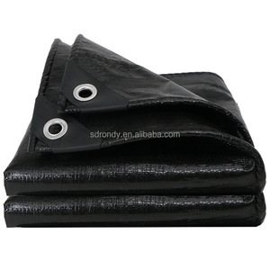 Bâche en PE imperméable de qualité supérieure, double face enduite, anti-UV, bâche en plastique, auvent de camion, protection de jardin, rouleau - Product Image 6