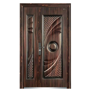 Groothandel Ingang Veiligheidsdeur Exterieur Moderne Stalen Deur Metalen Veiligheid Stalen Deur Ontwerp Voor Huis - Product Image 4