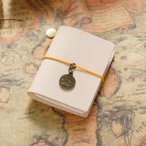 Mini Libreta de Hojas Sueltas, Linda Libreta Pequeña de Cuero, Diario Portátil, Regalo Exquisito para Amigos - Product Image 6