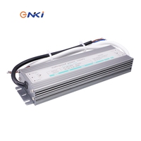 Alimentation LED étanche 187-262V AC/DC 12V 200W 16.6A à sortie unique, boîtier en aluminium, tension constante, Driver LED >90%
