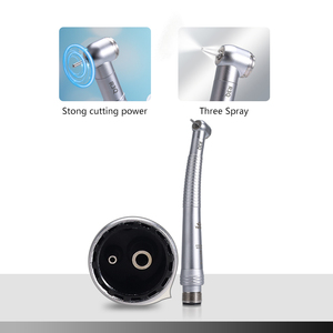 Manipolo ad Alta Velocità in Acciaio Inossidabile con Zero Retrazione, Spray a 3 Fori e Attacco Rapido per il Controllo delle Infezioni - Product Image 4