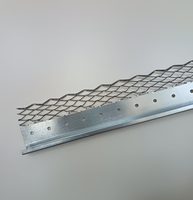Bande de finition métallique de bonne qualité pour plâtre, 10/13/16/19 mm, pour bordure de plâtre