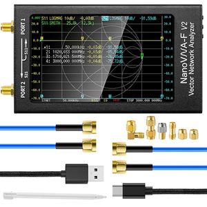 Nanovna-F V2 Vector Netwerk Analyzer 50Khz-3Ghz Antenne Analyzer Netwerk Kabel Tester 4.3 Inch Netwerk gereedschap - Product Image 2