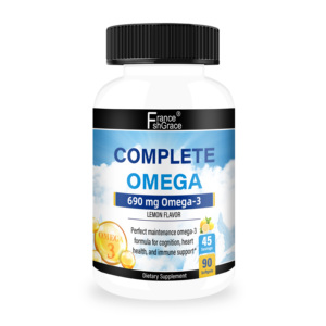 Aceite de Pescado Omega 3 en Cápsulas Blandas (90 Unidades), Apoya la Salud del Cerebro y el Corazón, Omega 3 Óptimo para Adultos - Product Image 2