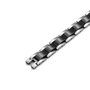 Bracelet Énergétique Quantique en Céramique Noire et Hématite, Bracelet de Bien-être aux Ions FIR, Personnalisation Énergétique OEM ODM - Product Image 6