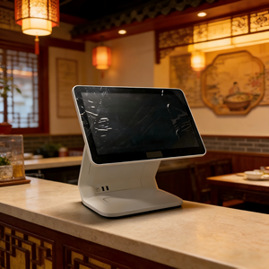 Terminal de point de vente tout-en-un de 15,6 pouces avec imprimante, caméra, NFC, SDK Android 11 pour les restaurants et les supermarchés - Product Image 1