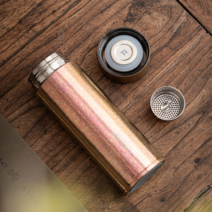 Pure Titanium Insulated Mug <b>Large</b> Capacity Vacuum Double Layer Thermal Bottle For Tea Business <b>Gift</b> <b>Box</b> - Product Image 4