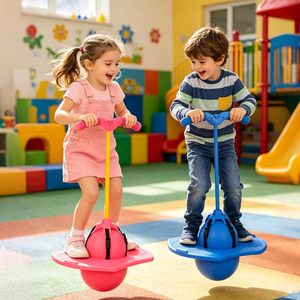 Pelota saltarina para saltos de rana de larga distancia, equipo de ejercicio para aumentar el salto en altura, pelota saltarina para entrenamiento de equilibrio infantil - Product Image 2