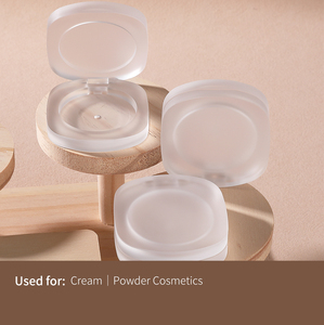 6g personalizado redondo rubor compacto caja de polvo caja de maquillaje vacía embalaje cosmético - Product Image 6