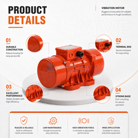 Industrieller MVE Vibrationsmotor 0,37kW 0,45kW 220V 380V Einstellbare Vibrationskraft für Beton-Siebförderer Elektromotor
