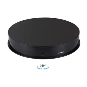 Puluz – support d'affichage rotatif 360, équipement photographique, accessoires de prise de vue vidéo, platine de photographie électrique Usb 30cm