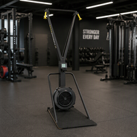 Machine de ski à résistance au vent, équipement de fitness aérobie, équipement d'entraînement physique, spécial salle de sport