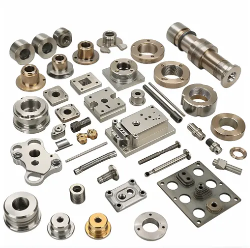 OEM individueller Fräsdienst Verarbeitung CNC-Bearbeitung Metall Edelstahl 304 hochpräzise Aluminium-Titan-Teile
