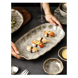 Bol à riz rétro de style <span class=keywords><strong>japonais</strong></span> Assiette à dîner en céramique Vaisselle unique Plat à salade Vente en gros Grand bol à soupe <span class=keywords><strong>Ramen</strong></span> - Product Image 6