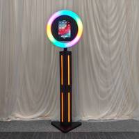 Techo holográfico: cabina de fotos giratoria de 360 ° colgada para cumpleaños, bodas y fiestas Compartir en las redes sociales