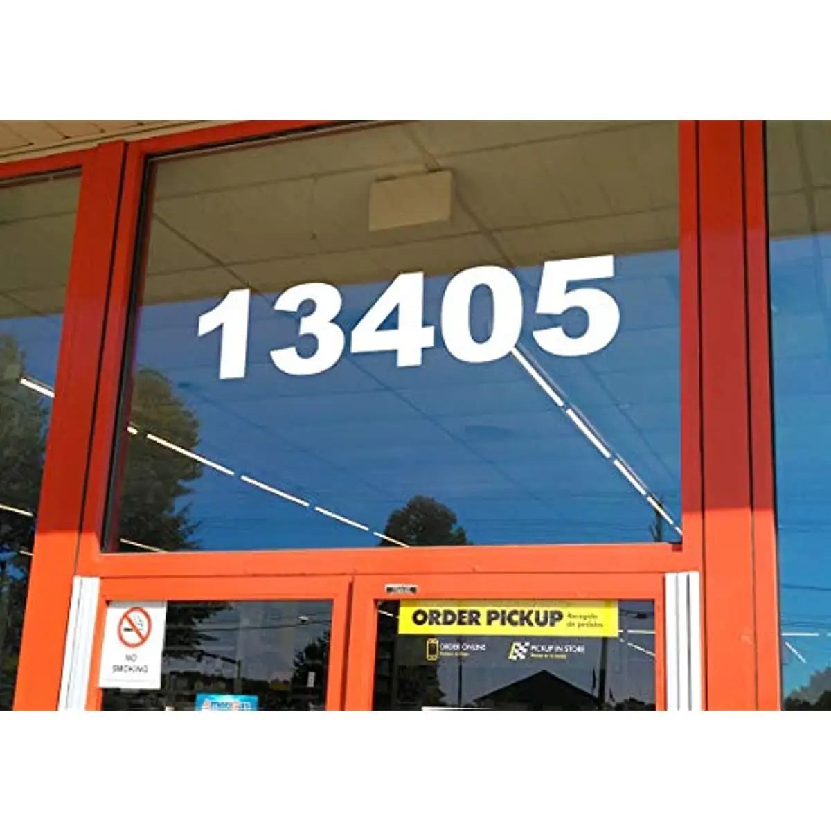 OEM/ODM Storefront Address Numbers Custom Vinyl Decal - Die Cut Sticker Business Glass Window