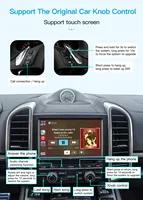 Adaptateur CarPlay sans fil 2024 pour Porsche 911 Panamera Cayenne, boîte de décodage automobile avec système PCM3.1