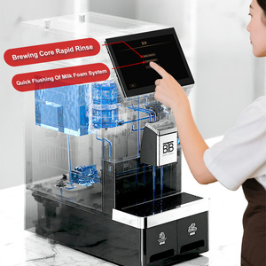 เครื่องชงกาแฟอัตโนมัติรุ่น BTB-102 สำหรับมืออาชีพ พร้อมระบบทำนม สำหรับใช้งานเชิงพาณิชย์ มีตัวเลือกเครื่องดื่ม 16 ชนิด - Product Image 4
