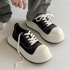 Zapatillas Blancas Casuales para Hombre, Estilo Verano 2026, con Suela Gruesa y Antideslizante, que Aumentan la Altura - Product Image 2