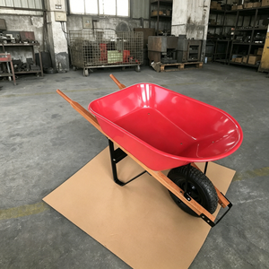 Chariot à main miniature en <span class=keywords><strong>bois</strong></span> de mélèze de 22 lb, série professionnelle junior, avec plateau métallique, brouette de jardin OEM, portable et durable pour l'école et la ferme - Product Image 5