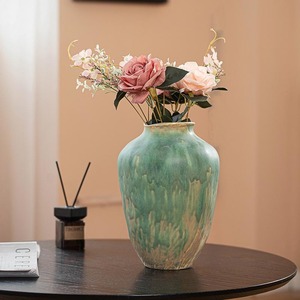 Vase en céramique à effet de <span class=keywords><strong>peinture</strong></span> à l'huile moderne, vase hydroponique pour fleurs, pour table - Product Image 2