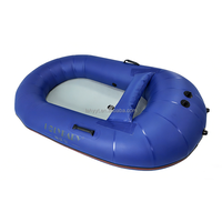 Bateaux gonflables portables Hailebao Easy Storage, Kayak escargot en PVC, pour jeux aquatiques en extérieur, pêche décontractée et fêtes de piscine en famille