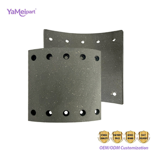 Doublure de <span class=keywords><strong>frein</strong></span> pour camion lourd WVA 19094 420x200mm 10 trous pour camions DAF, Benz, Iveco, Man P, G, R, série <span class=keywords><strong>4</strong></span> - Product Image 4