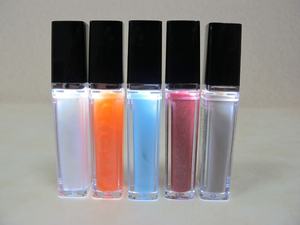 Brillant à lèvres miroir LED 9ml bouchon à vis en plastique cosmétique avec couleur et logo personnalisés - Product Image 2