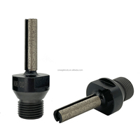 Foret de fraisage de doigt de CNC de diamant de haute qualité D10 * 40T D12 * 40T D16 * 40T foret de fraisage de doigt de CNC de diamant pour la pierre de granit/quartz