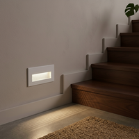 Applique murale LED moderne extérieure en aluminium, étanche IP65, à intensité variable, 3W, 3000K-5000K, pour jardins et multiples scénarios