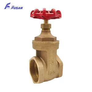 Easy to install plumbing accessories bronze metal big gate valve 3 inch