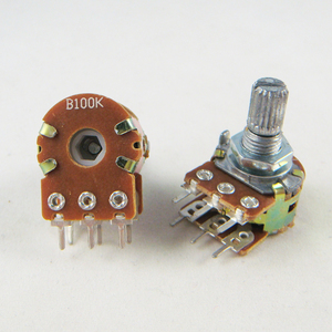 Thiết Bị Đầu Cuối Xoay Đôi Kép 6 Pin WH148 Chiết Áp B100k 15Mm - Product Image 2