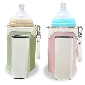 2024 Hot Selling Bottle Warmer Baby Feeder Heat Bag Smart Portable Milk Warmer With Battery