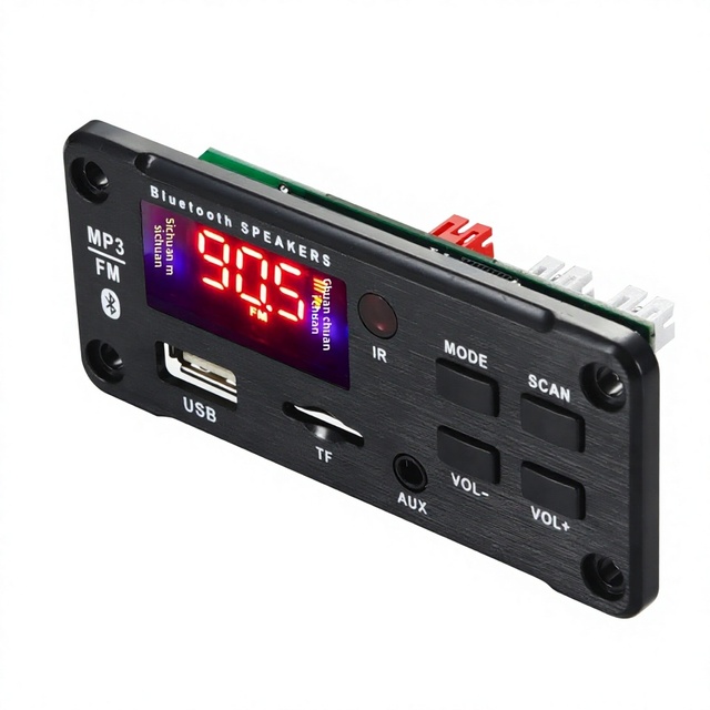 New Large Color-screen Audio Amplifier Module 916BT 225W Output for Car Use Supporting Call Recording Lossless MP3 Decoding Made