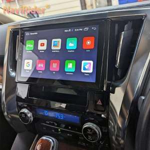 Autoradio sans fil CarPlay avec commande vocale IA 128 Go pour Toyota Alphard Vellfire AYH30 2018, lecteur multimédia vidéo GPS Android 13 - Product Image 1